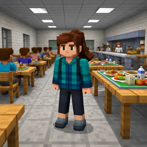 Corinne Malcolm and the Training Center Kitchen