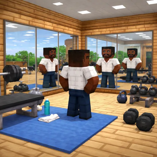 Kevin Hart and the Gym Mirrors