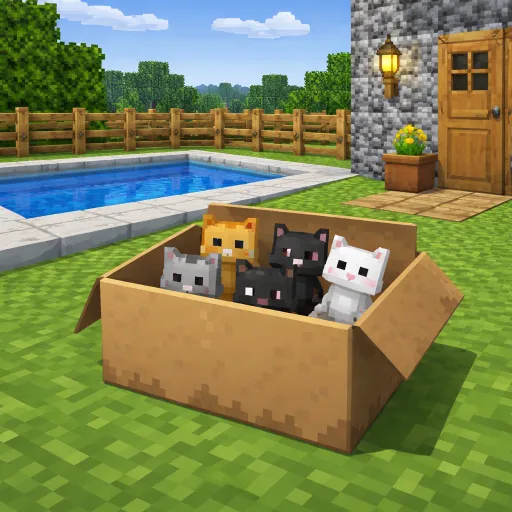 Gianmarco Seraze and the Five Kittens