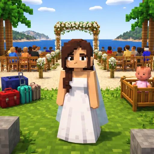 Audrina Patridge and the Wedding Day Robot Mode