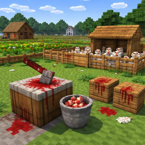 Marnie Litfin and the Chicken Harvest