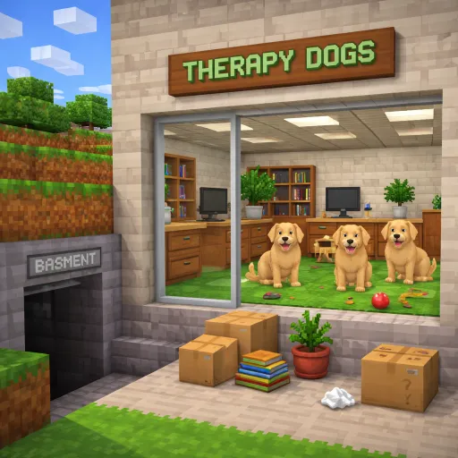 Austin Butterfield and the Therapy Dogs