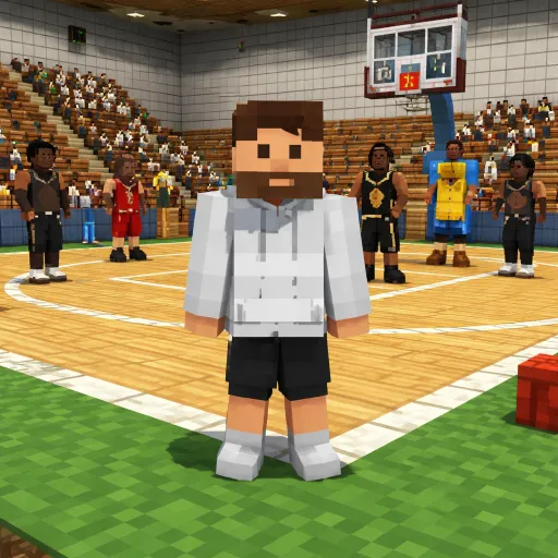 Lil Dicky at the Celebrity Basketball Game