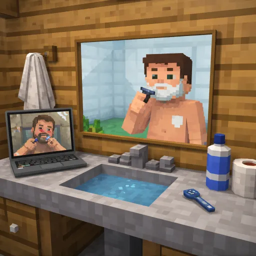 Phineas Knowles and the First Shave